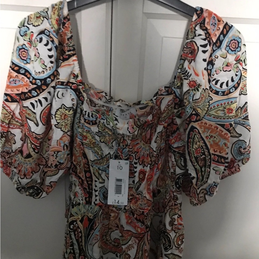Floral Paisley Women's Top
